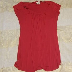 Red tunic